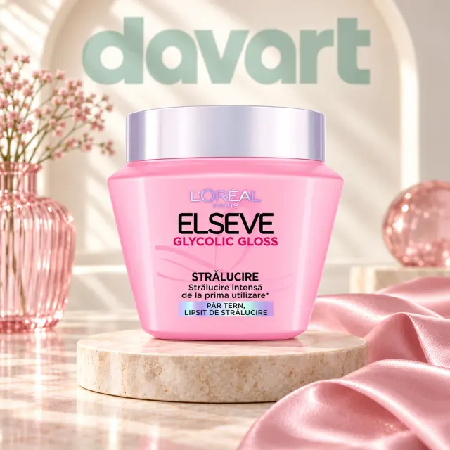 L’Oréal Elseve Mască Păr 300 ml · Glycolic Gloss, 300 ml, imagine de referință