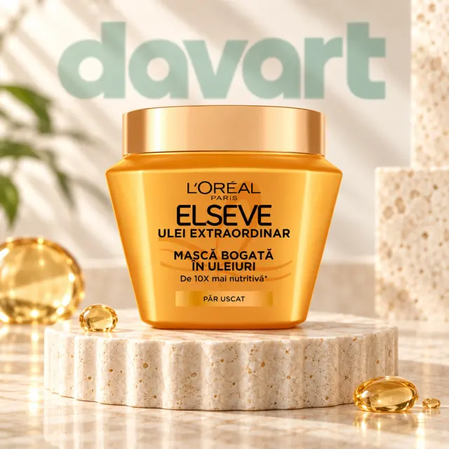 L’Oréal Elseve Mască Păr 300 ml · Ulei Extraordinar, 300 ml, imagine de referință