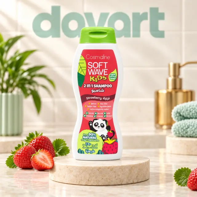 Cosmaline Kids Șampon 400 ml · Strawberry, 400 ml, imagine de referință