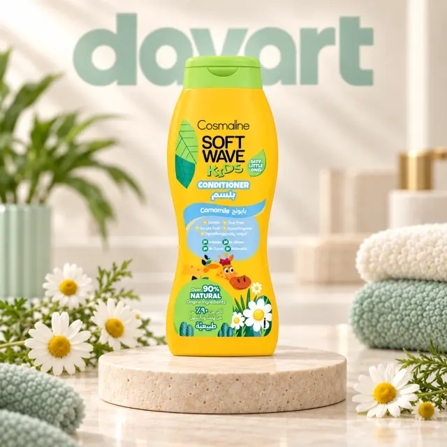 Cosmaline Kids Balsam Păr 400 ml · Camomile, 400 ml, imagine de referință