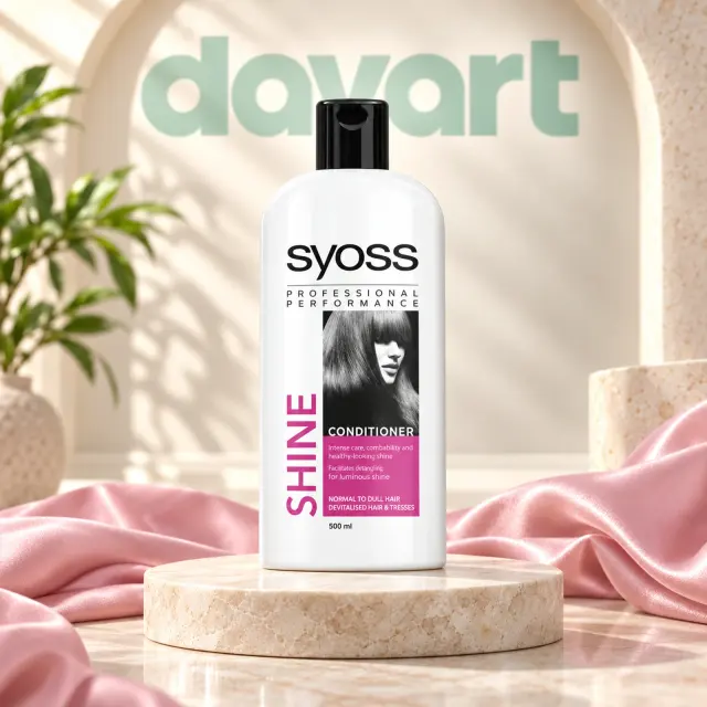 Syoss Balsam Păr 500 ml · Shine, 500 ml, imagine de referință