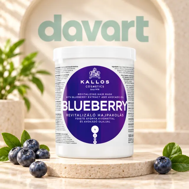 Kallos Tratament Par 1 l · Blueberry, 1 l, imagine de referință