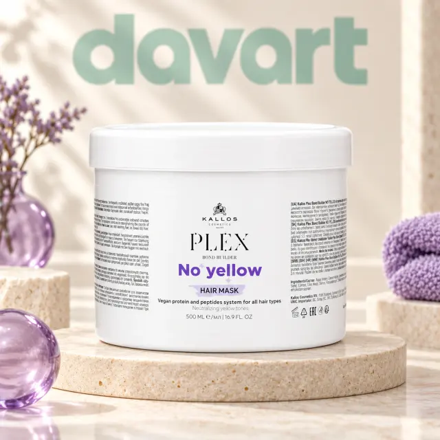 Kallos Plex Mască Păr No Yellow 500 ml, 500 ml, imagine de referință