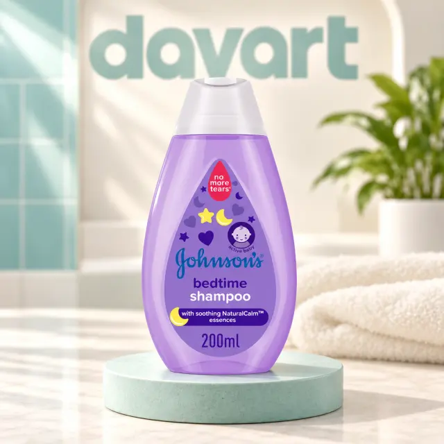 Johnson’s Șampon 200 ml · Bedtime cu Lavanda Transparent, 200 ml, imagine de referință