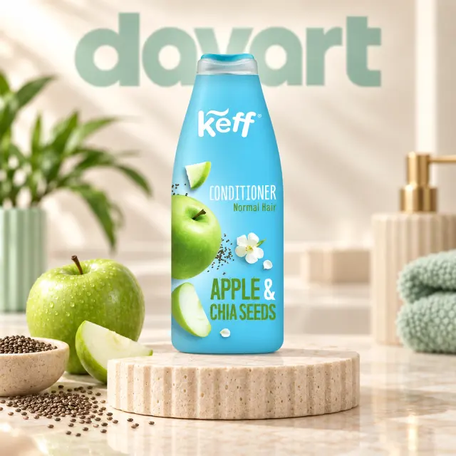 Sano Keff Balsam Păr 500 ml · Apple & Chia Seeds, 500 ml, imagine de referință