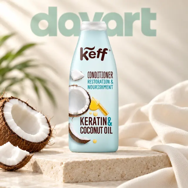 Sano Keff Balsam Păr 500 ml · Keratin & Coconut Oil, 500 ml, imagine de referință