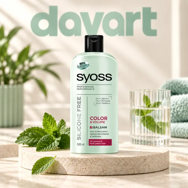 Syoss Balsam Păr 500 ml · Silicone Free, 500 ml, imagine de referință