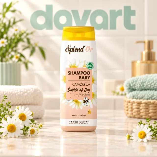 Splend Or Șampon Baby 300 ml, 300 ml, imagine de referință
