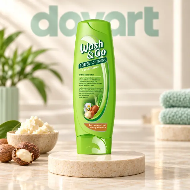 Wash Go Balsam Păr 180 ml · Shea Butter, 180 ml, imagine de referință