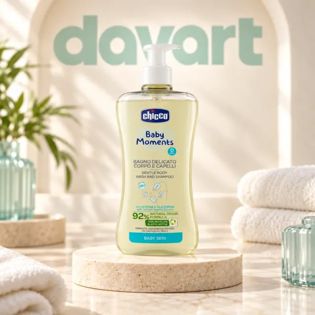 Chicco Baby Șampon 500 ml · Bagno Delicato Corpo E Capelii, 500 ml, imagine de referință