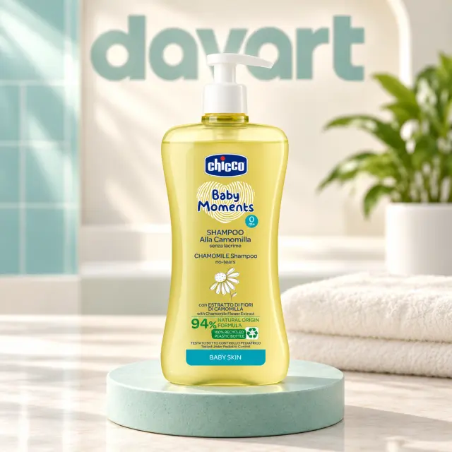 Chicco Baby Șampon 500 ml · Chamomilla, 500 ml, imagine de referință