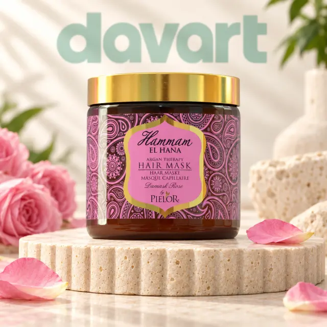 Pielor Mască Păr 500 ml · Damask Rose, 500 ml, imagine de referință