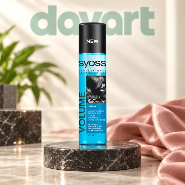 Syoss Balsam Spray 200 ml · Volume Albastru, 200 ml, imagine de referință
