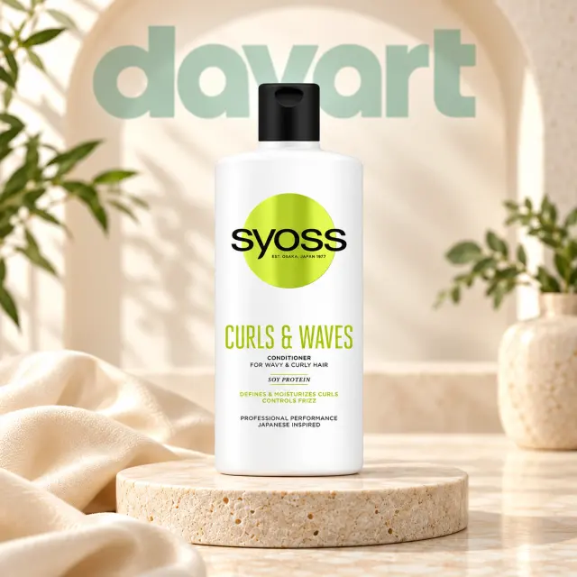 Syoss Balsam Păr 440 ml · Curls & Waves, 440 ml, imagine de referință