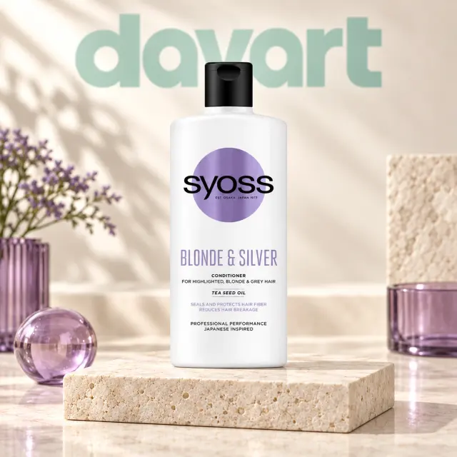 Syoss Balsam Păr 440 ml · Blonde & Silver, 440 ml, imagine de referință