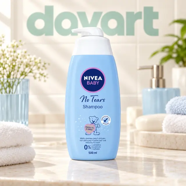 NIVEA Șampon Baby 500 ml · No Tears, 500 ml, imagine de referință