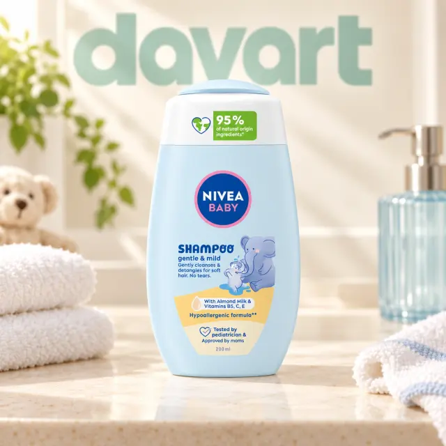 NIVEA Baby Șampon 200 ml · Gentle&Mild, 200 ml, imagine de referință