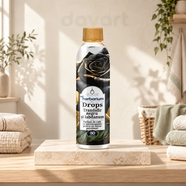 Herbarium Parfum Haine Trandafir Negru si Labdanum, Format de verificat, imagine de referință
