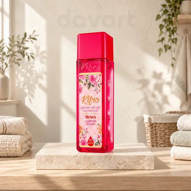 Kifra Parfum Haine Roses, 200 ml, imagine de referință