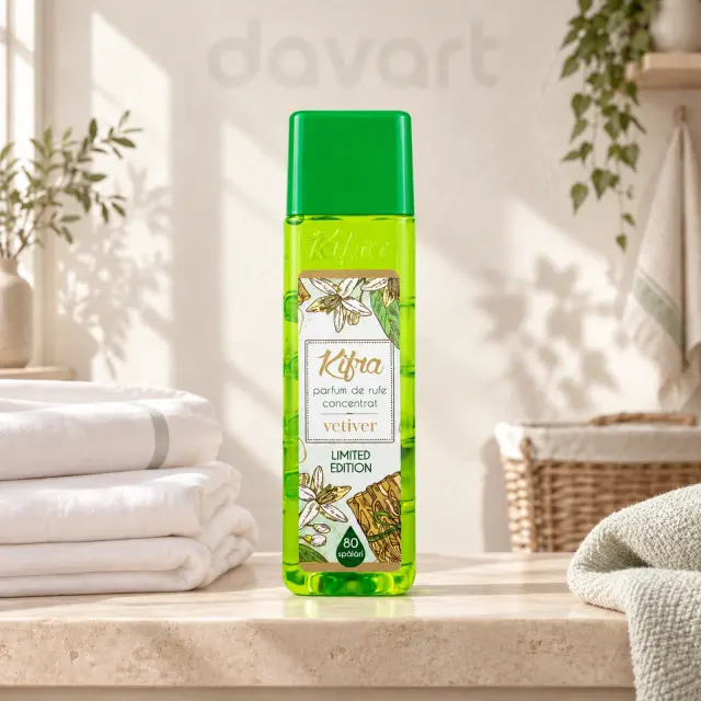 Kifra Parfum Haine Vetiver, 200 ml, imagine de referință