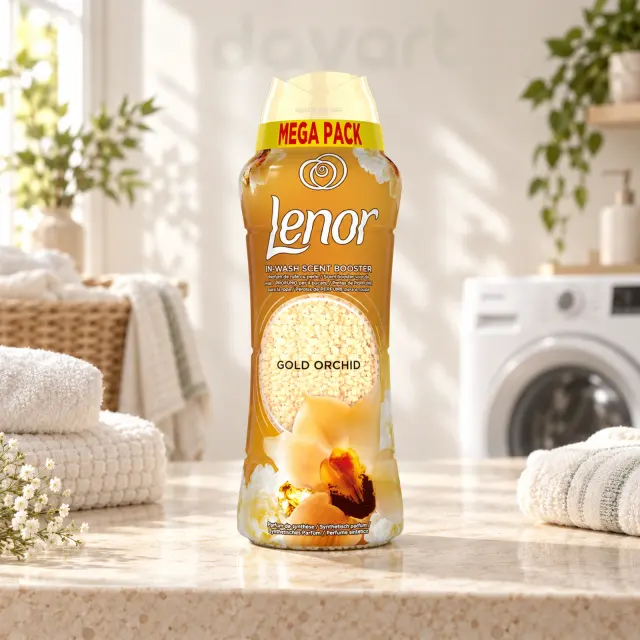 Lenor Balsam Haine Perle Gold Orchid, 570 g, imagine de referință