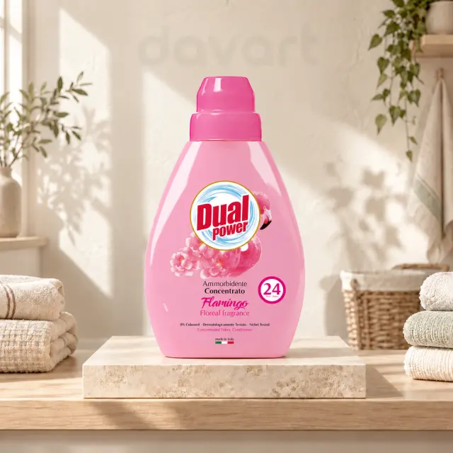 Dual Power Balsam Haine Flamingo, 600 ml, imagine de referință
