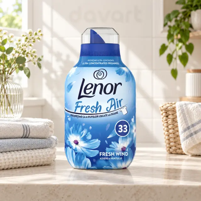 Lenor Balsam Haine Concentrat Fresh Wind, 462 ml, imagine de referință
