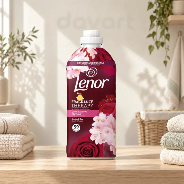 Lenor Balsam Haine Jasmine & Rose, 1.239 l, imagine de referință