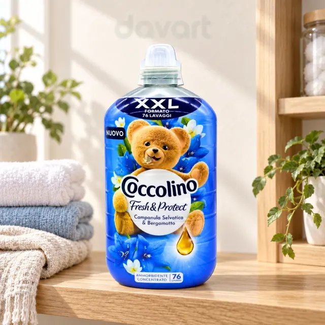 Coccolino Balsam Haine Campanula Selvatica & Bergamotto, 1.75 l, imagine de referință