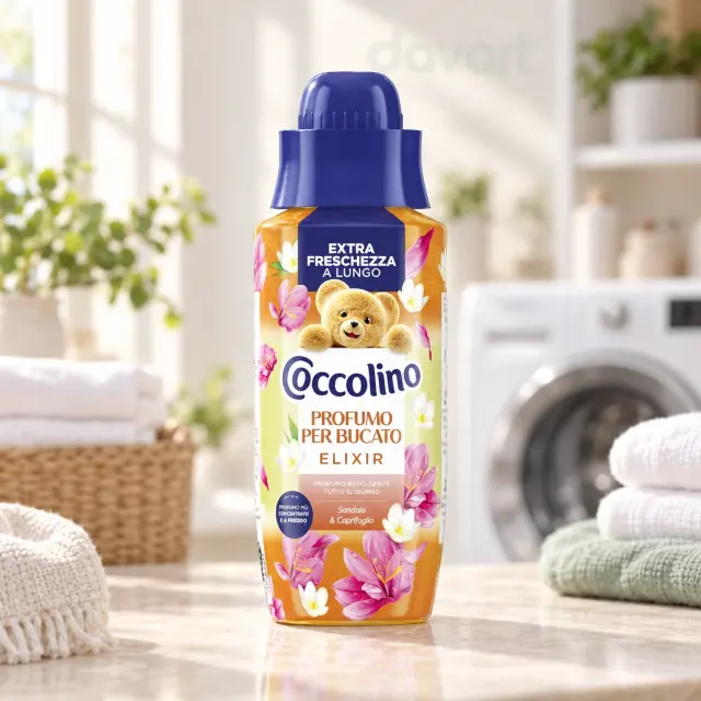 Coccolino Elixir Parfum Haine Sandalo E Caprifoglio, 342 ml, imagine de referință