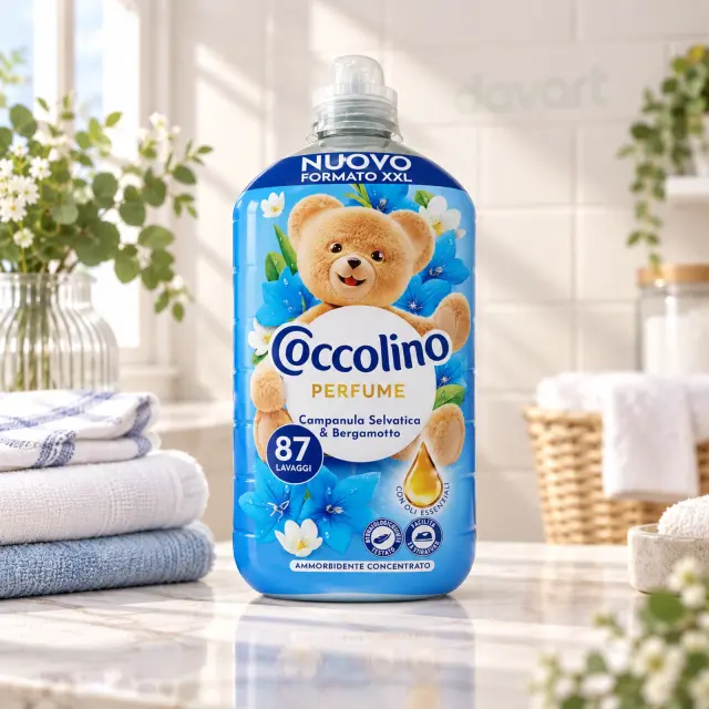 Coccolino Balsam Haine Campanula Selvatica and Bergamotto, 1.827 l, imagine de referință
