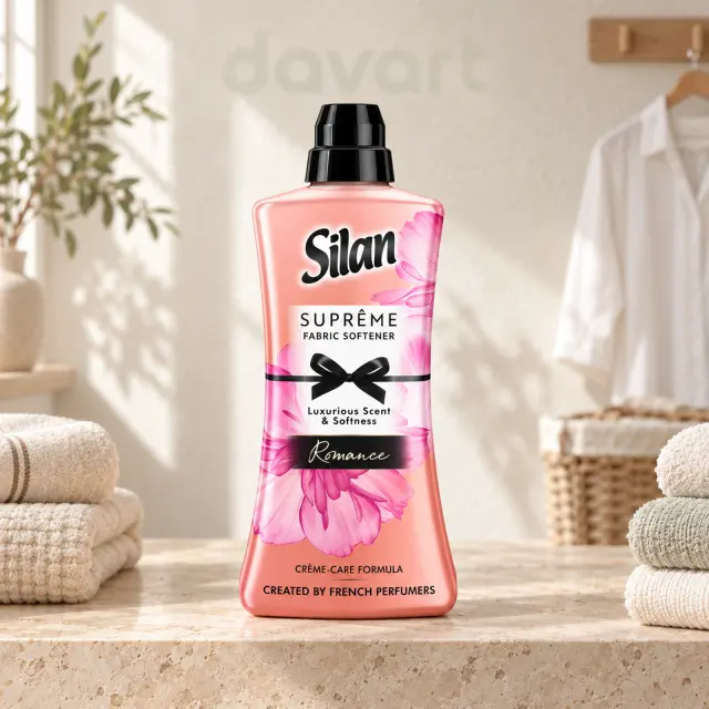 Silan Balsam Haine Supreme Romance Roz, 1.2 l, imagine de referință
