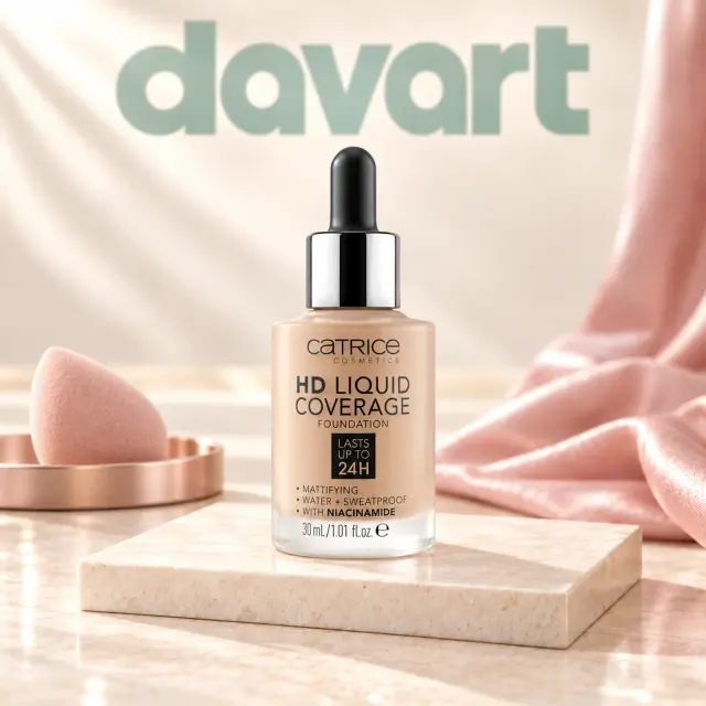 Catrice HD Liquid Coverage Foundation · 050, Format de verificat, imagine de referință