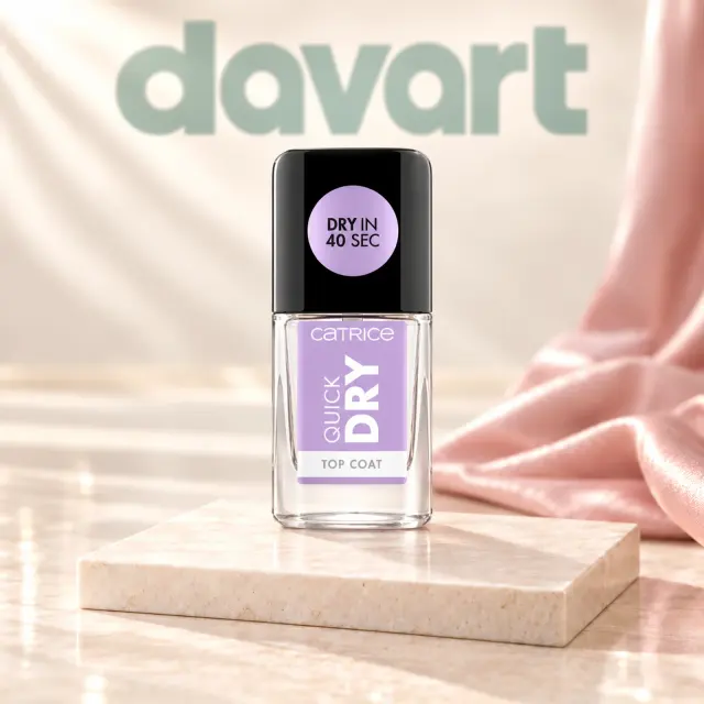 Catrice Quick Dry Top Coat, Format de verificat, imagine de referință