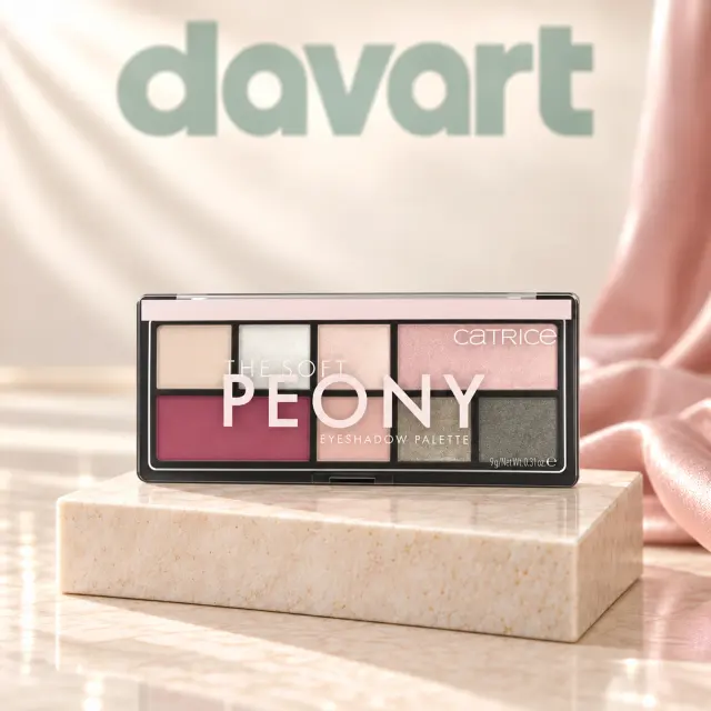 Catrice The Soft Peony Eyeshadow Palette, Format de verificat, imagine de referință
