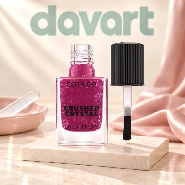 Catrice Crushed Crystal Effect Top Coat · 010, Format de verificat, imagine de referință