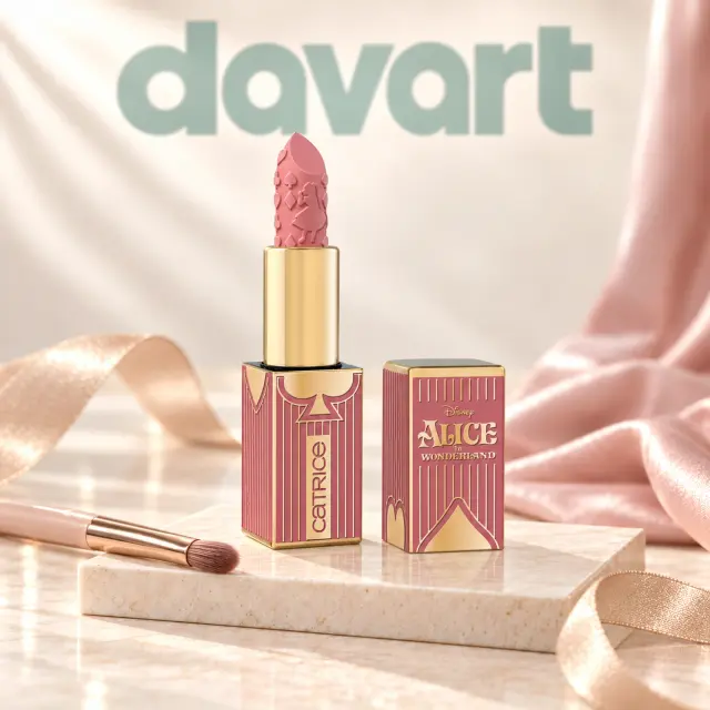Catrice Disney Alice in Wonderland Semi-Matte · Lipstick C01, Format de verificat, imagine de referință