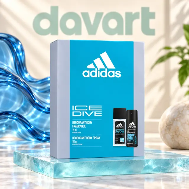 Adidas CC Deo 150 ml + Dns 75 ml · Ice Dive, 150 ml + 75 ml, imagine de referință