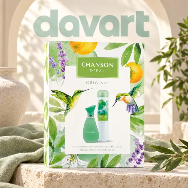 Chanson D Eau CC EDT 100 ml + Deo 200 ml · Original, 100 ml + 200 ml, imagine de referință