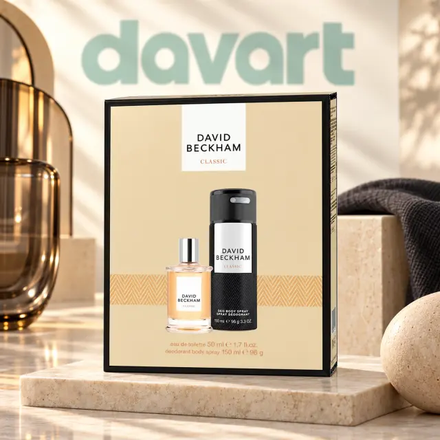 David Beckham CC EDT 50 ml + Deo 150 ml · Classic, 50 ml + 150 ml, imagine de referință