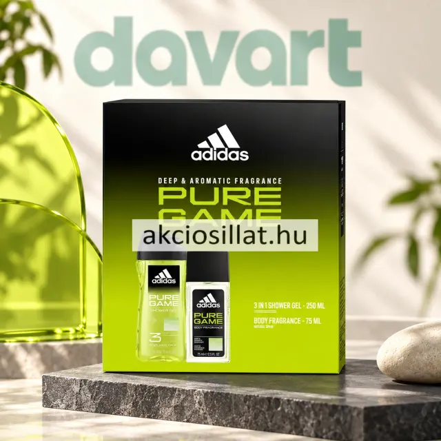 Adidas CC Dns75 ml + Gd 250 ml · Pure Game, 75 ml + 250 ml, imagine de referință