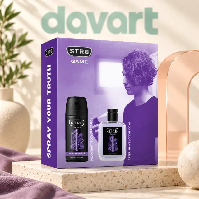 STR8 Asl 100 ml + Deo Spray 150 ml · Game, 100 ml + 150 ml, imagine de referință