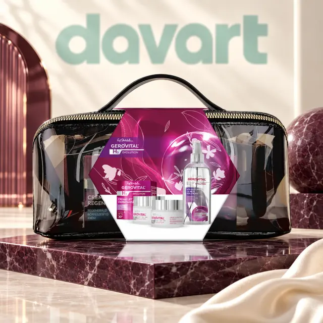 Gerovital Borseta Cadou 3 pcs · H3 Evolution, 3 buc., imagine de referință