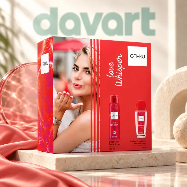 C-Thru Dns75 ml + Deo 150 ml · Love Whisper, 75 ml + 150 ml, imagine de referință