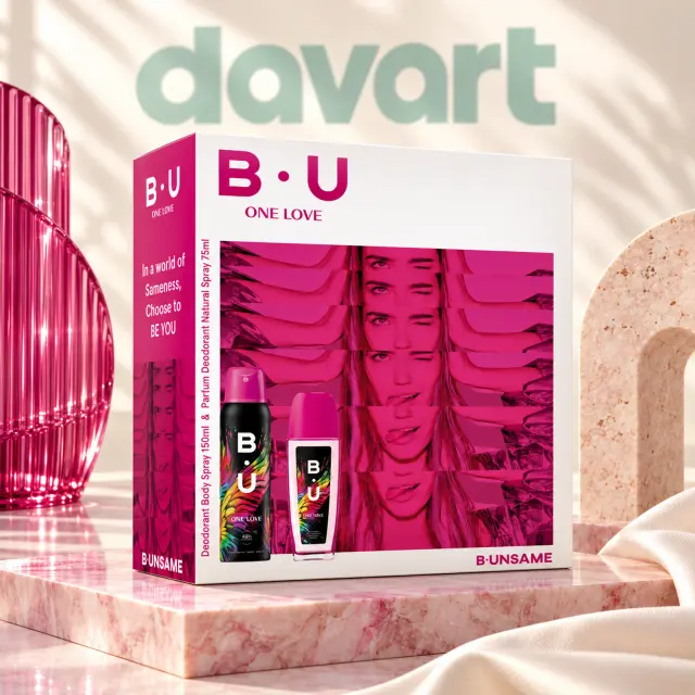 B.U. Dns75 ml + Deo 150 ml · One Love, 75 ml + 150 ml, imagine de referință