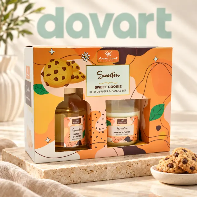 Aroma Land Caseta Cadou 2 pcs · Sweeten - Sweet Cookie, 2 buc., imagine de referință