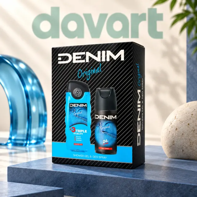 Denim Deo 150 ml + Sg 250 ml · Original, 150 ml + 250 ml, imagine de referință