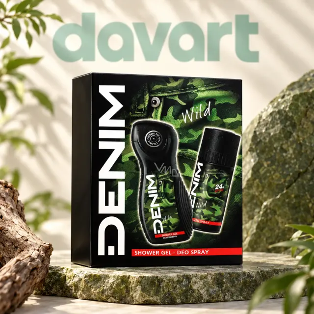 Denim Deo 150 ml + Sg 250 ml · Wild, 150 ml + 250 ml, imagine de referință