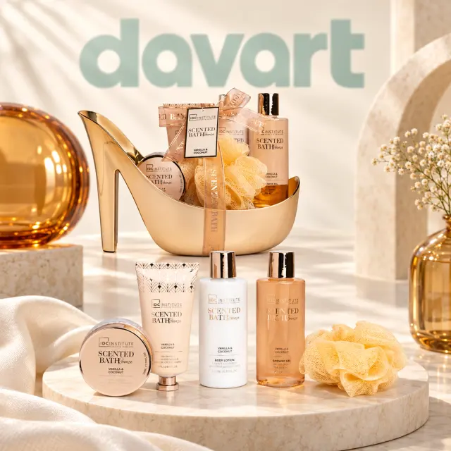 IDC Set Cadou Scented Bath Bronze Pantof · 12135, Format de verificat, imagine de referință