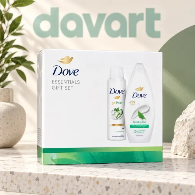 Dove Set Cadou Gel de Duș + Deo · Discover-Fresh Care, Format de verificat, imagine de referință